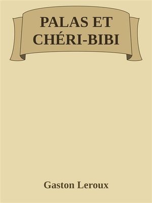 cover image of Palas et Chéri-Bibi